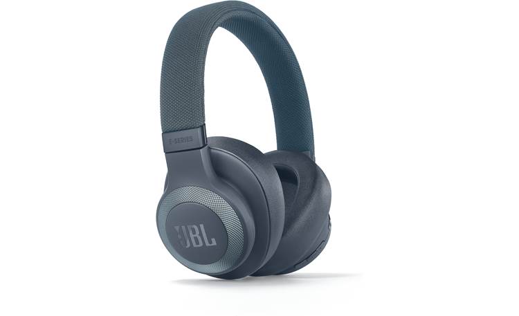 JBL E65BTNC (Blue) Over-ear wireless Bluetooth® noise-canceling headphones at