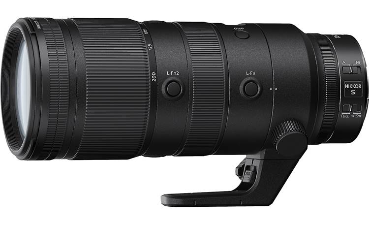 Nikon NIKKOR Z 70-200mm f/2.8 VR S Shown with lens hood removed and tripod collar attached