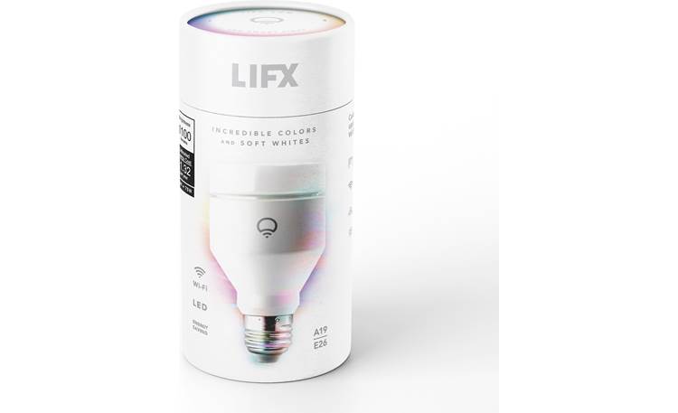 Lifx A19 E26 Bulb Single Colorful Edison Style Led Light Bulb With Wi Fi At Crutchfield