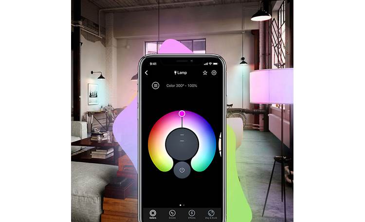 LIFX Mini Color 4-Pack The app lets you dial in exactly the right color and brightness level for each bulb