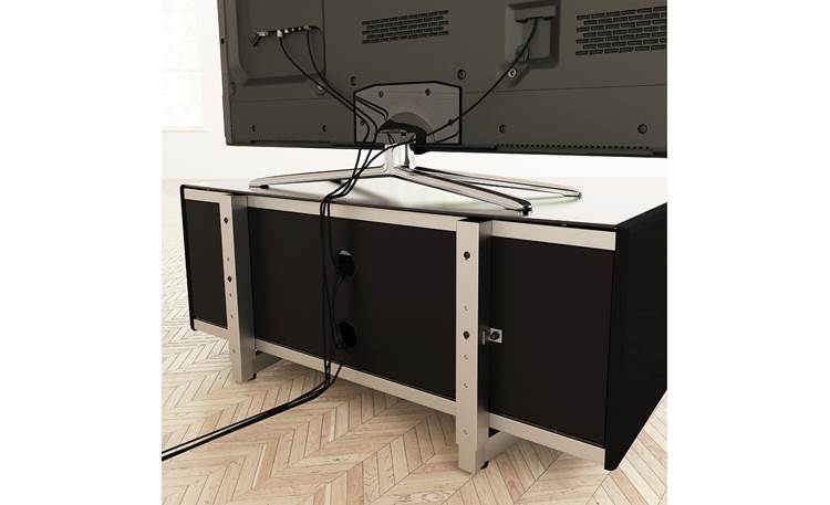 AVF Options Portal TV Stand 1000 (PRT1000A) Rear panel openings for cable management