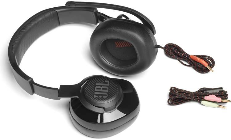 JBL Quantum 200 Includes splitter adapter for connecting to PCs with separate 