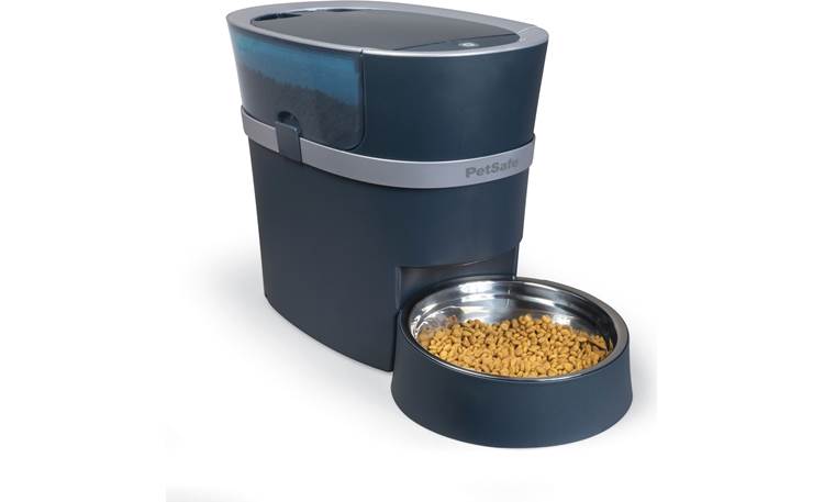 PetSafe Smart Feed Automatic Dog and Cat Feeder, 2nd Generation See-through hopper lets you check food level at a glance

