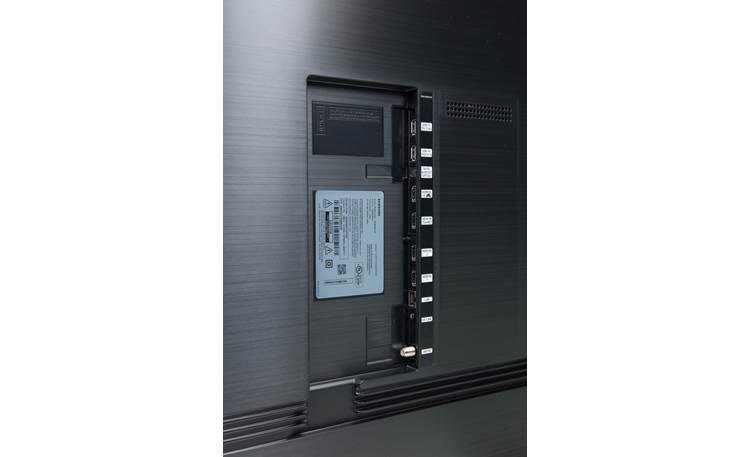 Samsung QN75Q90T Back (A/V connections)