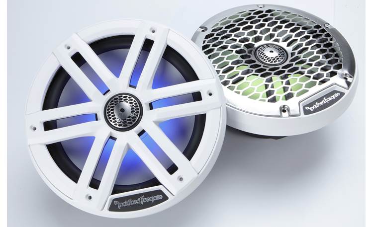 Rockford Fosgate M2-8B Color Optix 8インチ マリン 2ウェイスピーカーシステム ブラック  (ペア)(並行輸入品)