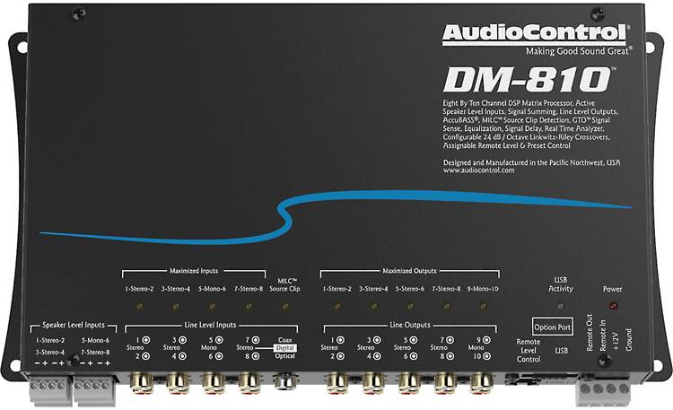 AudioControl DM-810 Other