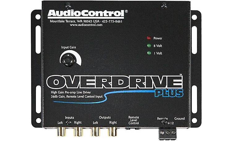OVERDRIVE PLUS AUDIO CONTROL CAR PRE AMP LINE DRIVER 24 db GAIN 13 VOLTS NEW 