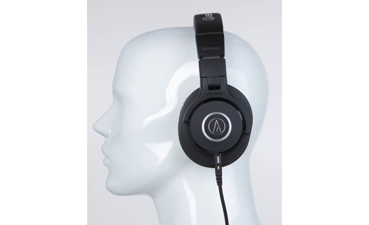 Audio-Technica ATH-M40x Mannequin shown for fit and scale