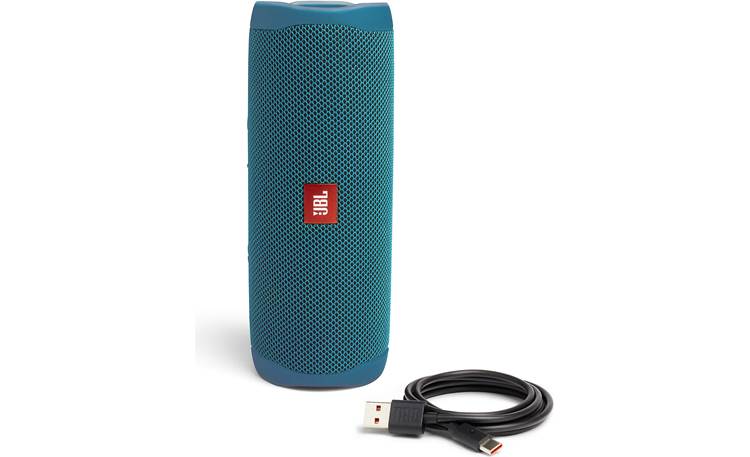 JBL Flip 5 Eco Speaker with included charging cable