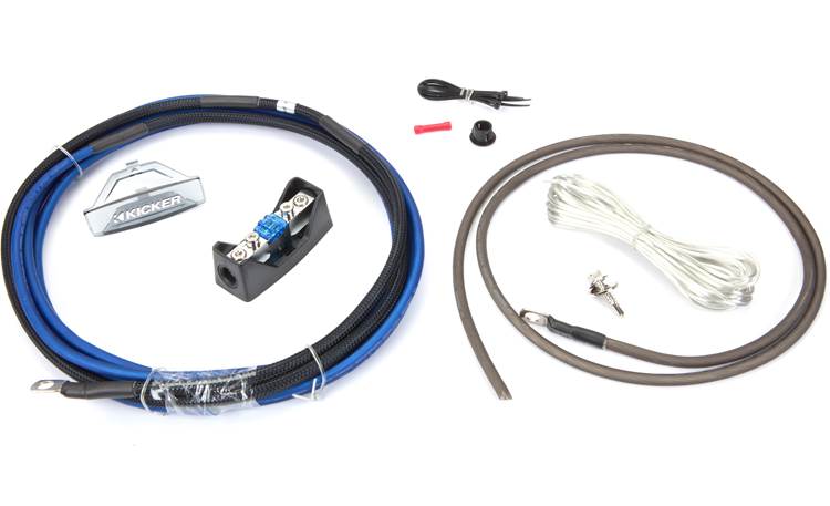 Unique Bargains 5 in 1 Vehicle Car Audio Battery Copper Cable Amplifier  Wiring Kit Set 