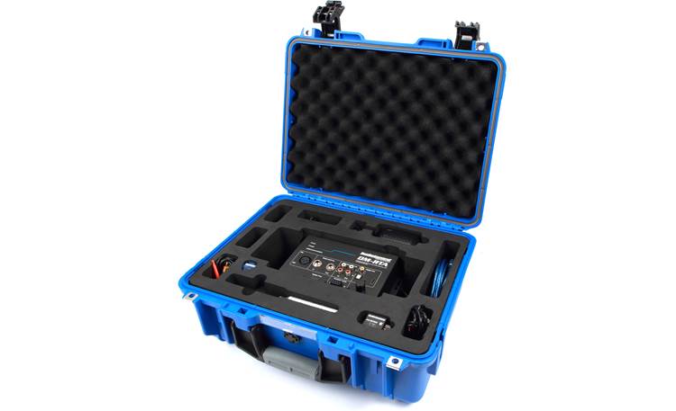 AudioControl DM-RTA Pro Kit This package includes the DM-RTA, an omnidirectional mic, a Bluetooth adapter, cables, and a carrying case.