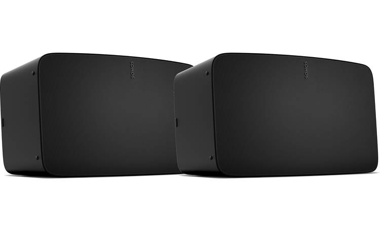 Tangle Prestige Absorbere Sonos Five - 2 pack (Black) Wireless powered speakers with Wi-Fi® and Apple  AirPlay® 2 at Crutchfield