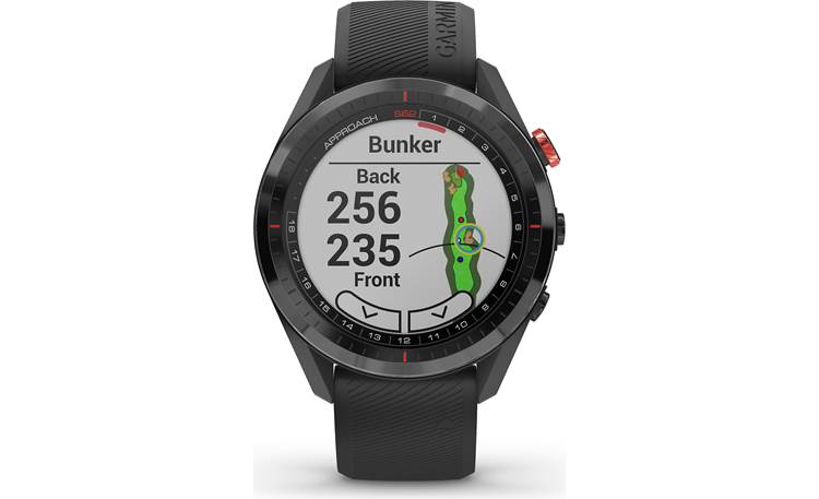 Garmin Approach® S62 Bundle (Black) Golf GPS watch and three