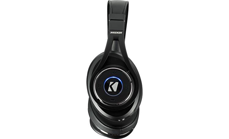 Kicker CushNC Over ear Bluetooth noise canceling headphones at