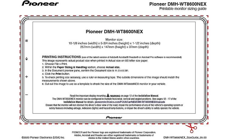Pioneer DMH-WT8600NEX Other