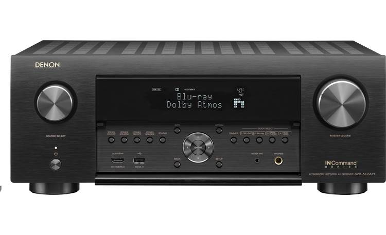 Denon AVR-X4700H Shown with front panel open