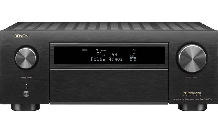 Denon AVR-X6700H Shown with front panel closed