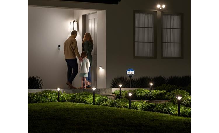 Ring Smart Lighting Solar Pathlight Light your way home with Ring Smart Lighting