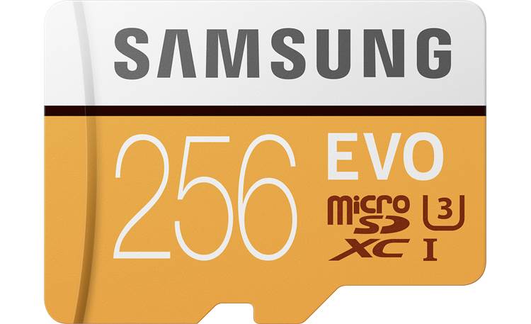 Samsung EVO microSDXC Memory Card Front