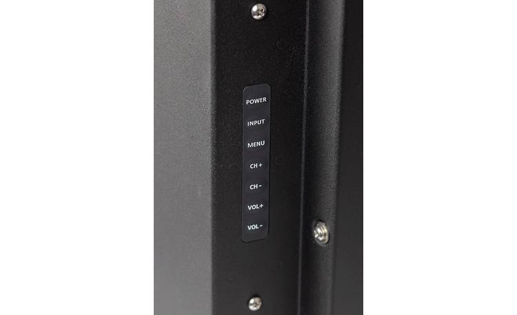 SunBriteTV SB-P2-49-4K-BL Side panel controls
