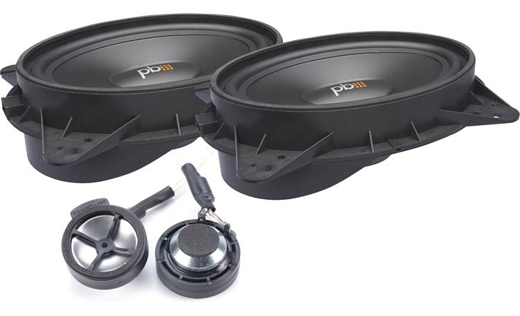 PowerBass OE69C-TY PowerBass designed these speakers to be an easy fit for select Toyota vehicles
