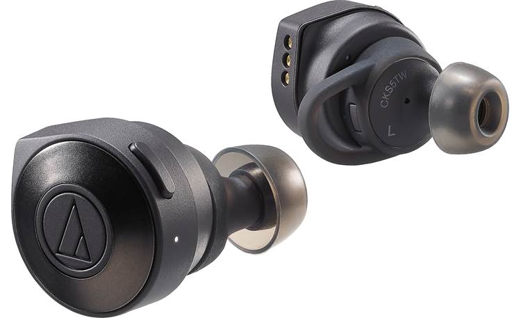 Audio-Technica ATH-CK5TW Solid Bass 100% wire-free earbuds with strong bass and strong battery life