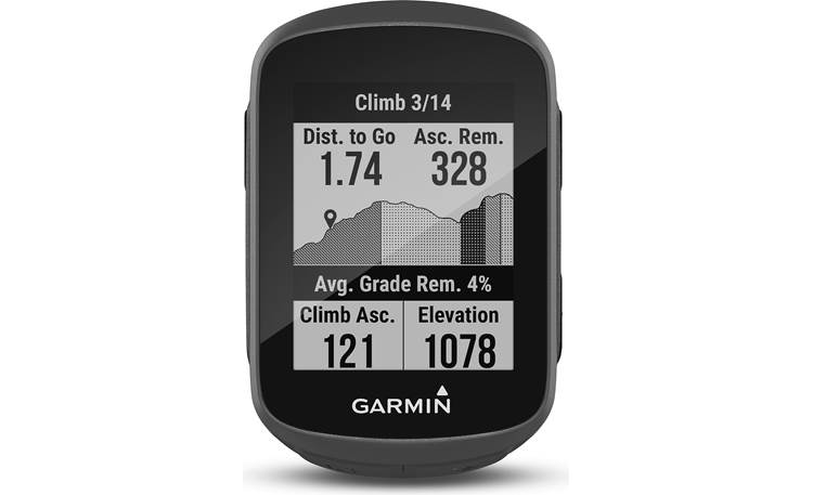 Garmin Edge 130 Plus Bundle ClimbPro feature