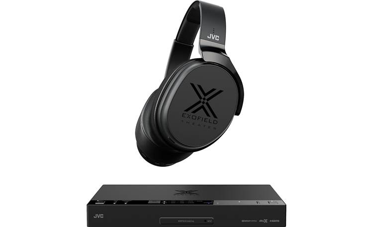 JVC XP-EXT1 Wireless TV headphone system with EXOFIELD home