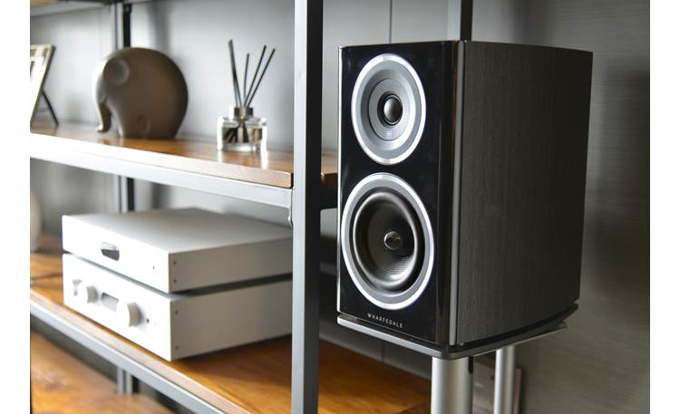 Wharfedale Diamond 11.2 (Black) Bookshelf speakers at Crutchfield