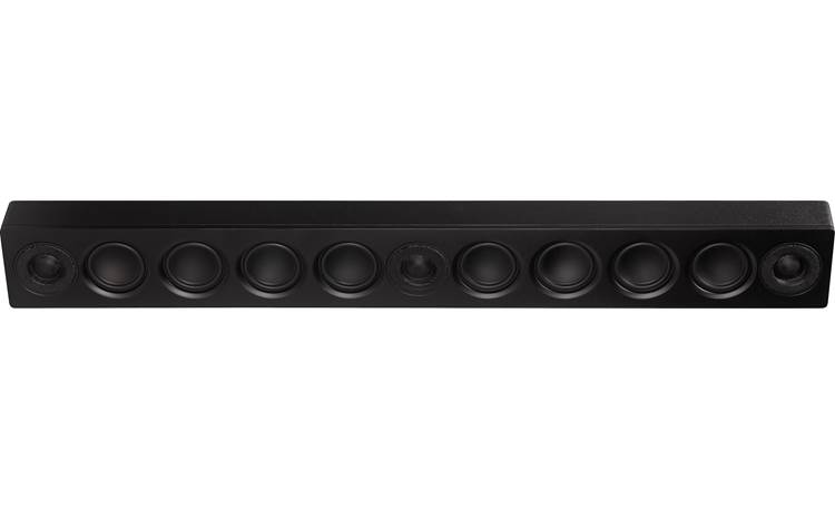 ELAC Muro MSB41S Includes separate left, right, and center channels in a single sound bar