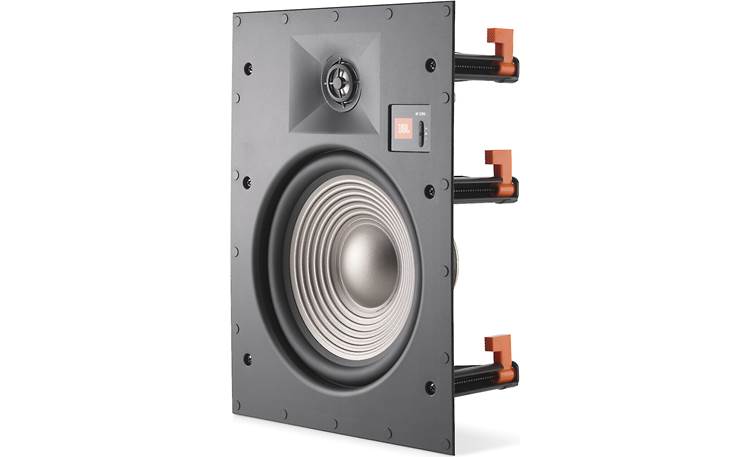 JBL Studio 2 8IW Shown with paintable grille removed