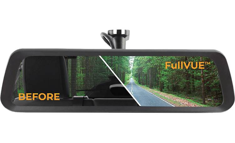 Brandmotion FVMR-8876 FullVUE™ replacement rear-view mirror/monitor with  front- and rear-view cameras for select 2018-up Jeep Wrangler JL vehicles  at Crutchfield