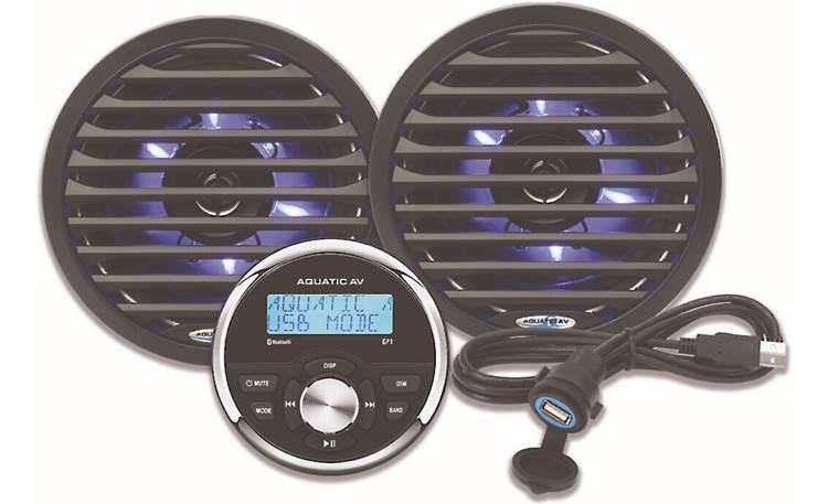 Customer Reviews: Aquatic AV GC112 Marine audio system for gauge