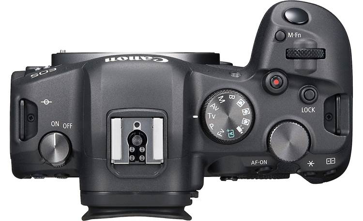 Canon EOS R6 L Series Zoom Kit Top-panel controls