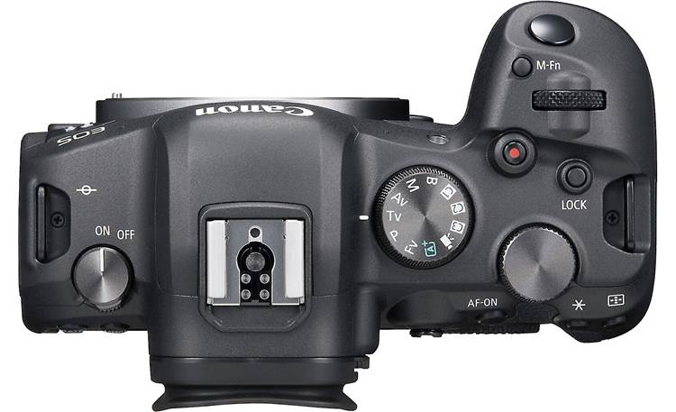 Canon EOS R6 (no lens included) Top-panel controls