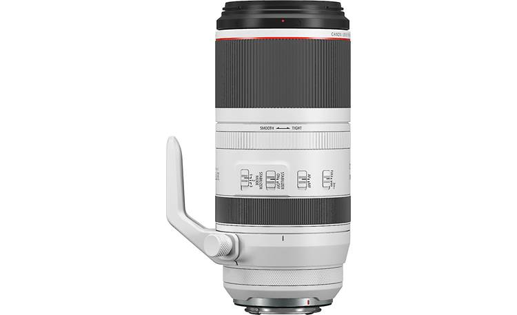 Canon RF 100-500mm f/4.5-7.1 L IS USM Side-mounted focus and image stabilization switches