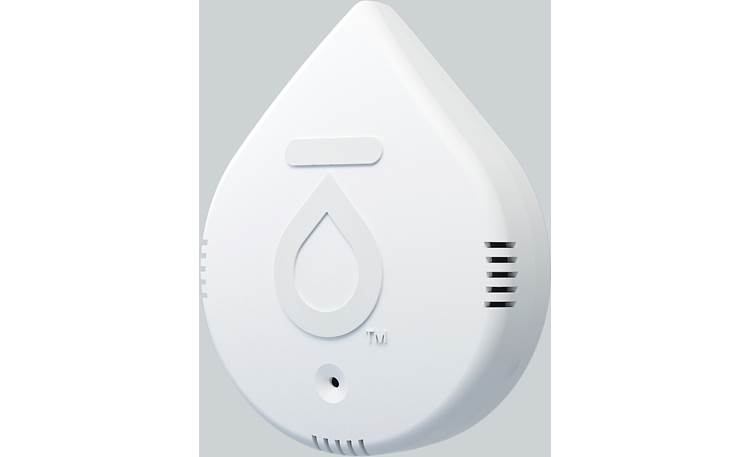 Flo by Moen Smart Water Leak Detector The device can sound an audible alarm, flash an LED light, or send an alert via the app when problematic conditions are detected
