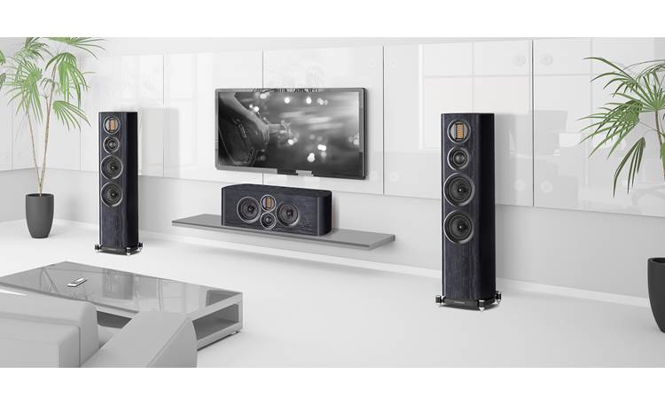 Wharfedale EVO4.4 Shown with matching center channel speaker (sold separately)