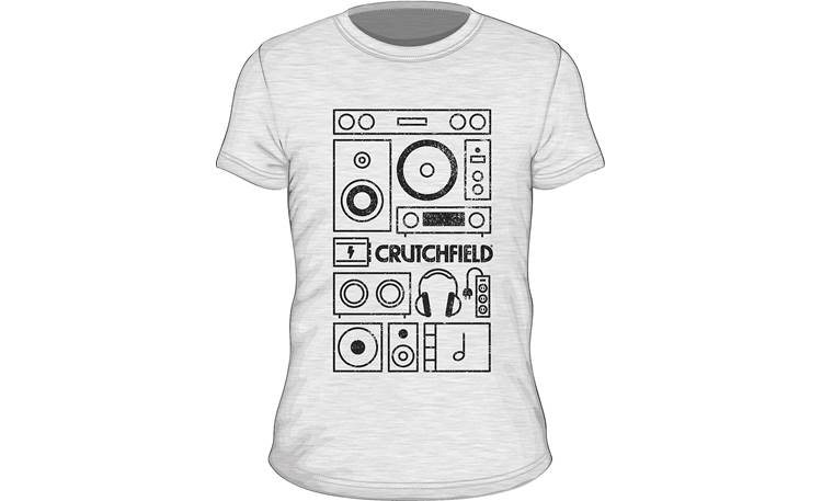 White Crutchfield A/V Stack Shirt Front