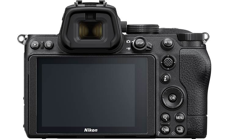 Nikon Z 5 Zoom Lens Kit Rear-panel controls and tilting LCD touchscreen