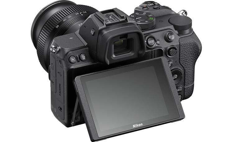Nikon Z 5 Zoom Lens Kit Shown with tilt screen extended