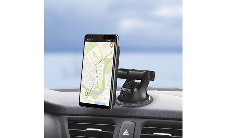 JVC KS-GC10Q The included suction-cup mount can be used on the dash or on the windshield