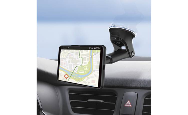JVC KS-GC10Q This charging mount's viewing adjustments make it great for navigation apps