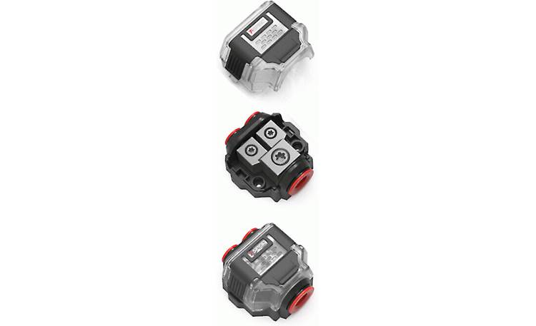T-Spec v12 Series VDB2 (from top) cover, block without cover, block with cover on