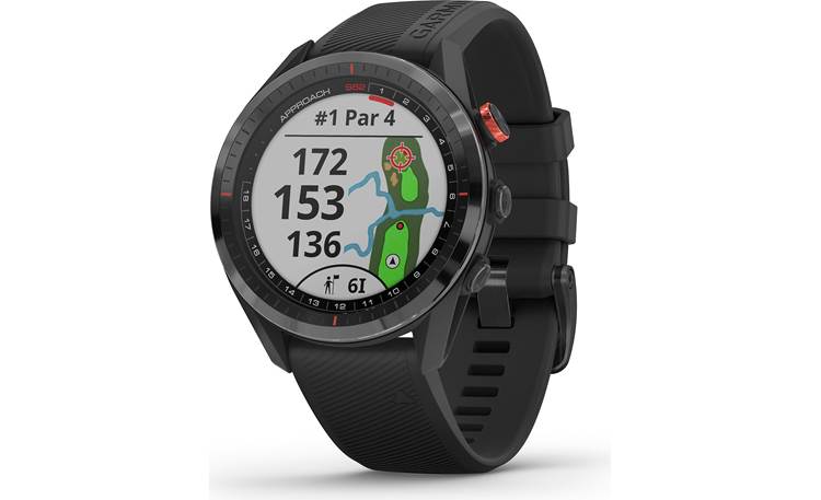 Garmin Approach® S62 (Black) Golf GPS watch — covers over 41,000