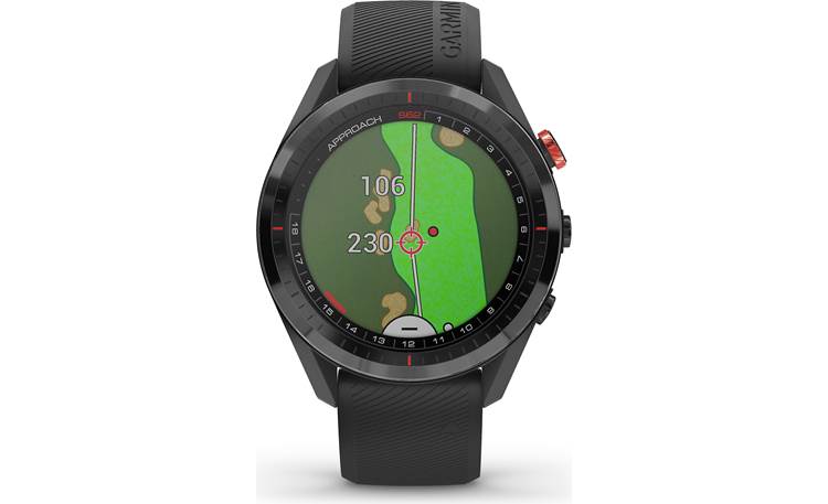 Garmin Approach® S62 (Black) Golf GPS watch — covers over