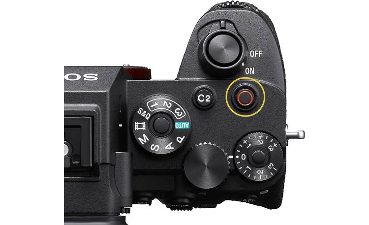 Sony Alpha a7S III (no lens included) Top-panel controls