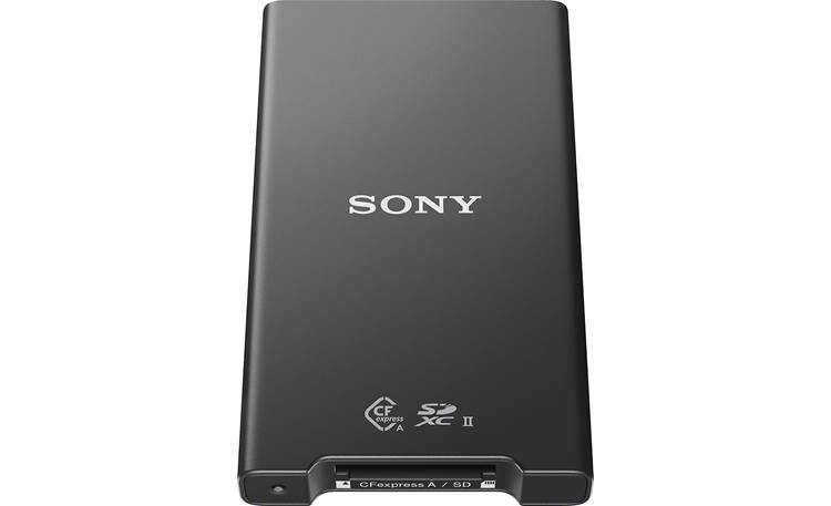 Sony CFexpress Type-A and SD Memory Card Reader Front
