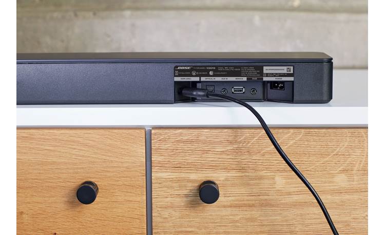 Bose TV Speaker Make an easy one-cable connection to your TV