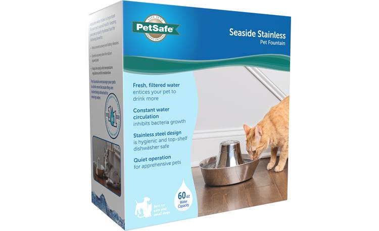 PetSafe Seaside Stainless Pet Fountain Other